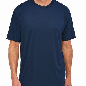 Mondetta Outdoor Project Short Sleeve Shirt Size XL-Tall Blue EUC